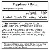 비타민 B2 (리보플라빈) 400mg